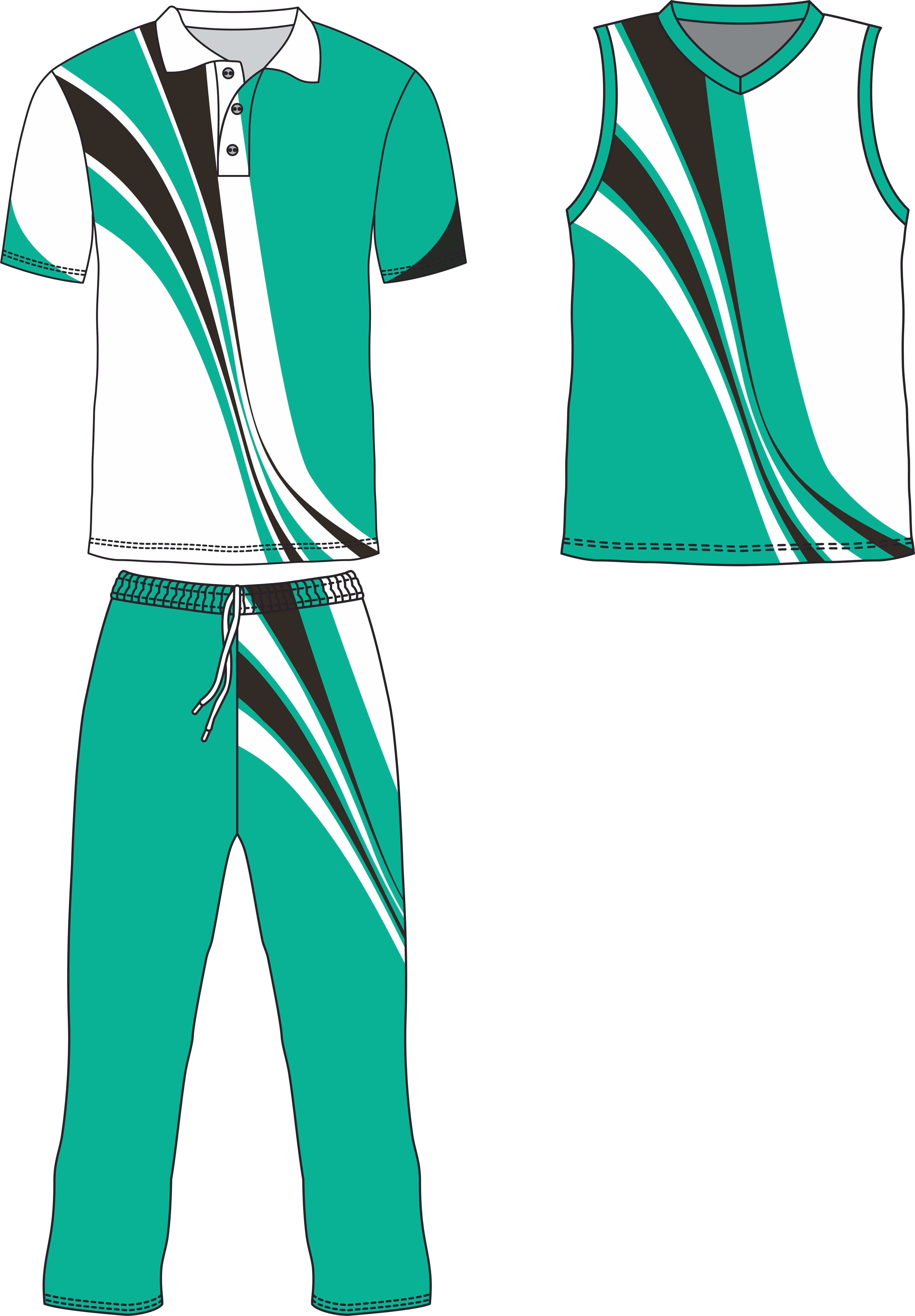 34444160 06 Sublimated Cricket Wears