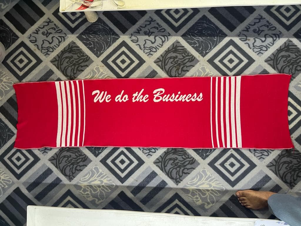 Football Scarves Design 4