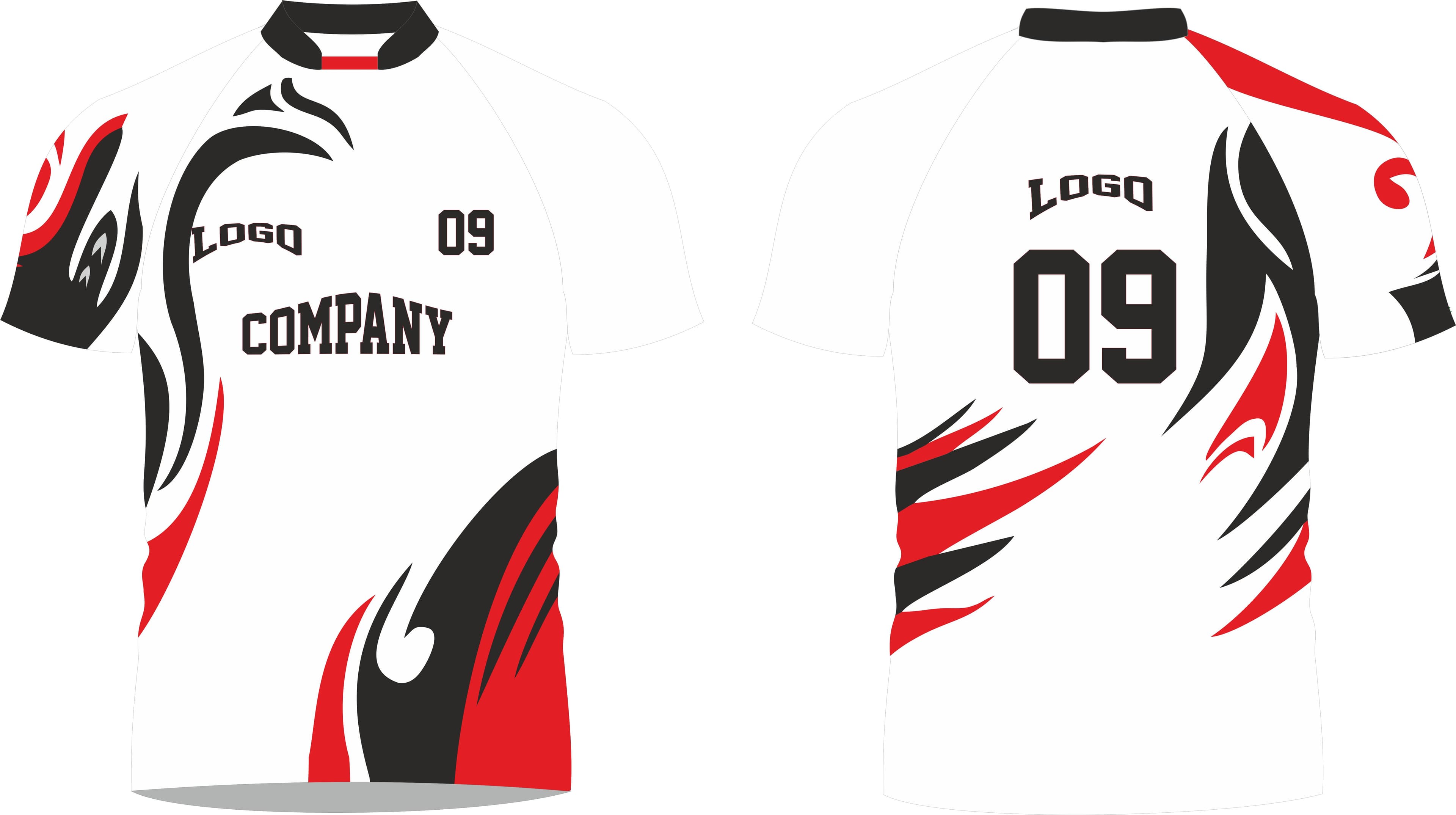 34734954 09 Rugby Sublimated Shirts Mock Ups Illustration